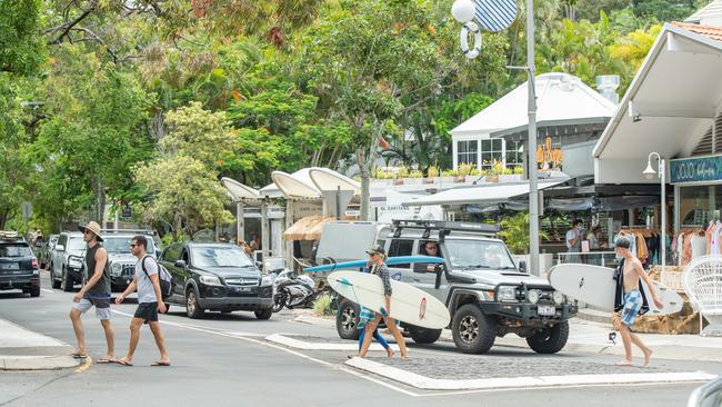 A 25-year-old man is in a serious condition after he was allegedly stabbed by a teen along Noosa’s Hasting St.