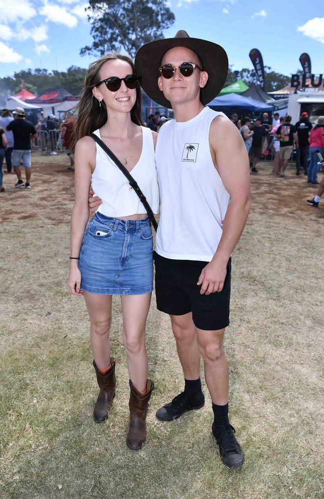 Beth Taylor and Anothy Lamb at Meatstock, Toowoomba Showgrounds. Picture: Patrick Woods.