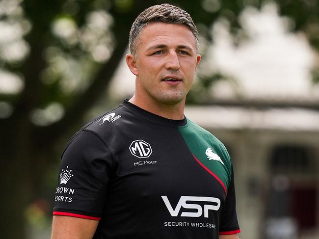 Sam Burgess has been arrested after allegedly failing a roadside drug test in Sydney.