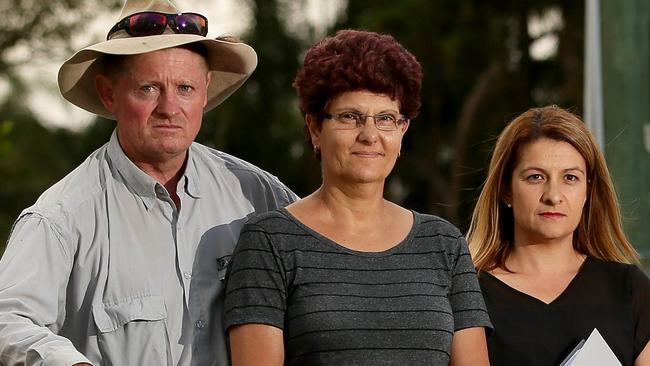 Paul and Silvia Morton and Lyn Batson. The Mortons are worried there chicken farm will be forced to close.