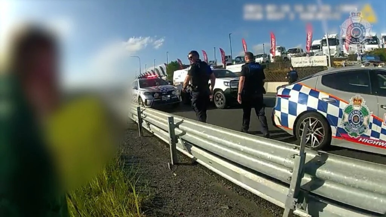 Four boys have been charged after police tracked a stolen Land Rover from Noosa to Forest Glen, ending with dramatic arrests on the Bruce Highway. Image: QPS