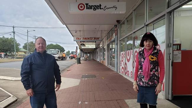 Mayor Brett Otto and Councillor Kathy Duff said they would do everything they could to save the Murgon Target Country store from closing.