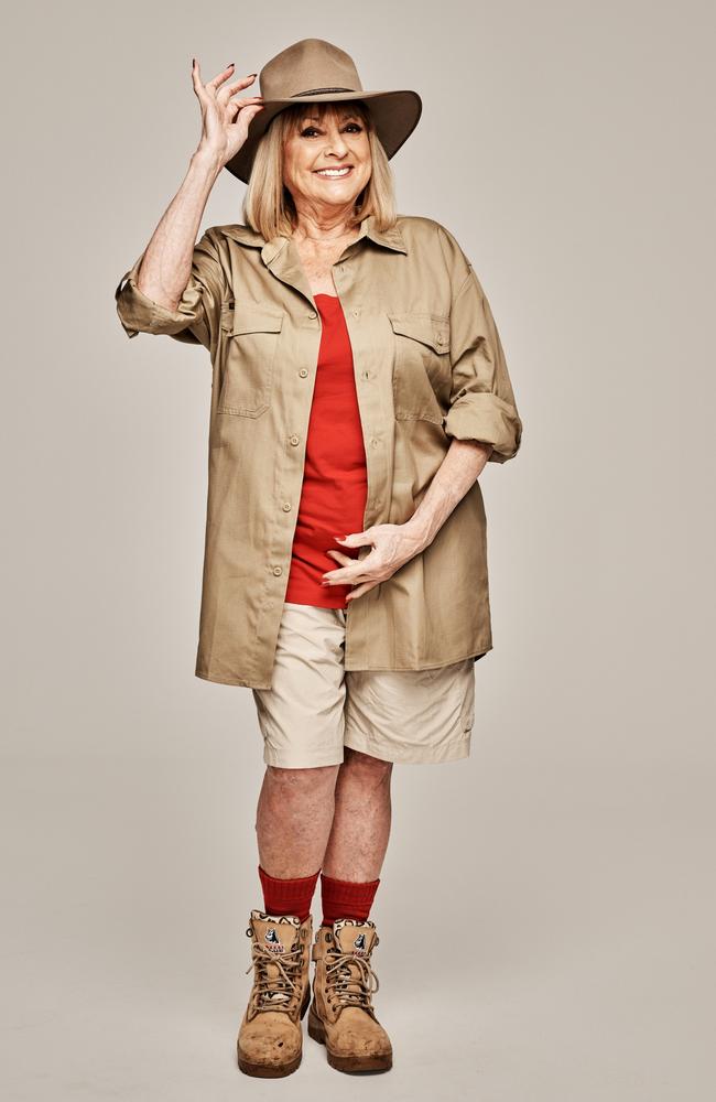 Denise Drysdale dressed to enter I’m A Celebrity … Get Me Out Of Here!. Photo: Exclusively supplied.