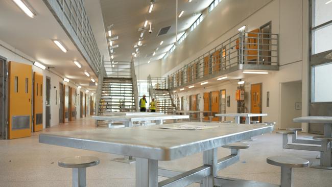 A look inside the Lockyer Valley Correctional Centre, which is under construction for the Queensland Government by contractor John Holland. The facility is due to open in mid-2025.