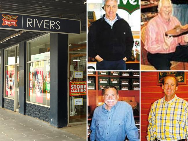 web Rivers store closing down