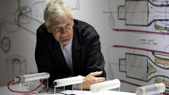 James Dyson was forced to shelve his dream of building a Dyson electric car. Picture: Christophe Archambault/ AFP.