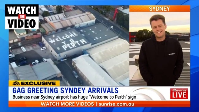 Welcome To Perth Guy Interview On Sunrise