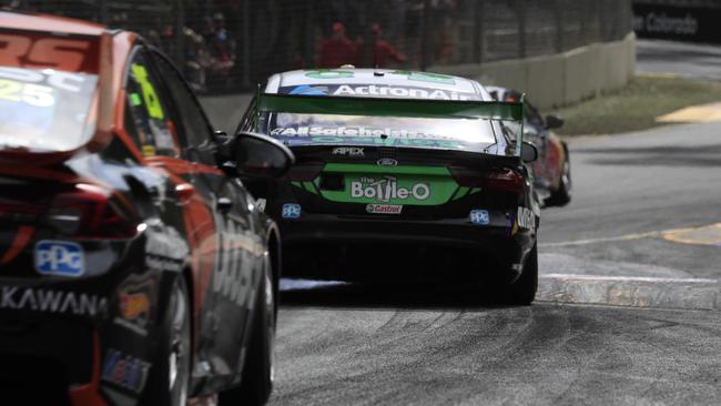 Mark Winterbottom during Race 2, 2018 Clipsal 500. Pic: Mark Horsburgh.