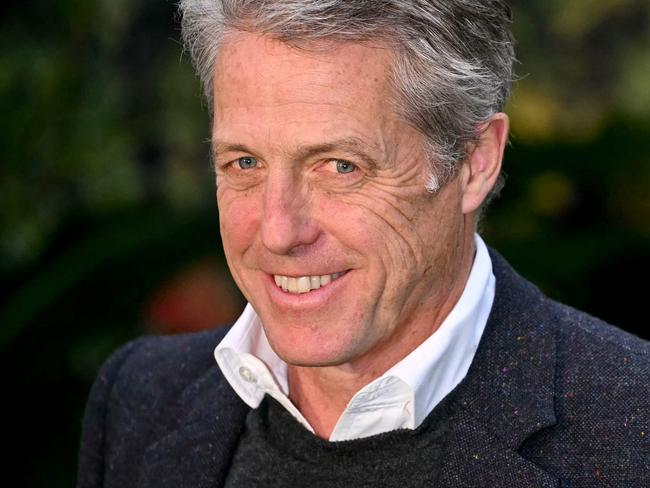 British actor Hugh Grant poses on the red carpet upon arrival to attend the world premiere of "Paddington In Peru" in London, on November 3, 2024. (Photo by JUSTIN TALLIS / AFP)