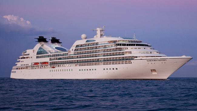 The <i>Seabourn Odyssey</i> cruise ship Lindsay Fox and 450 guests will enjoy this week.