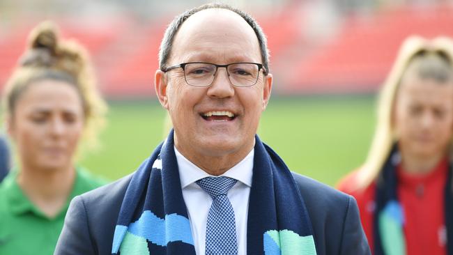 In the wake of the travel expenses scandal sports journalist-turned-MP Corey Wingard finds himself in a new job as Infrastructure Minister. In the wake of coronavirus, that will become the most important job in the state government. Picture: AAP Image/David Mariuz