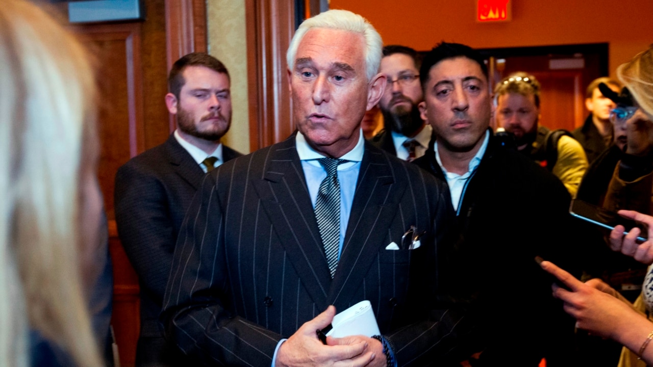 Trump’s Ally Roger Stone Sentenced To 40 Months In Prison | Sky News ...