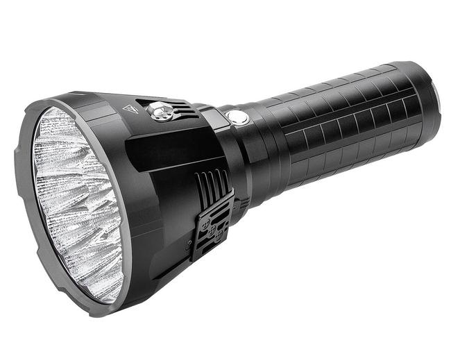 EMBARGO FOR TWAM 22 APRIL 2023. FEE MAY APPLY. Imalent MS18 ‘Ambassador of Light’ Rechargeable Search Light – 100,000 Lumens. Photo: Supplied