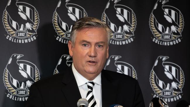 Tony Shaw says Eddie McGuire as a big future at the club. Picture: Mackenzie Sweetnam/Getty