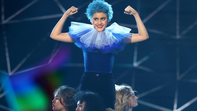 Montaigne performs during Eurovision: Australia Decides in February next year. Picture: Chris Hyde/Getty Images