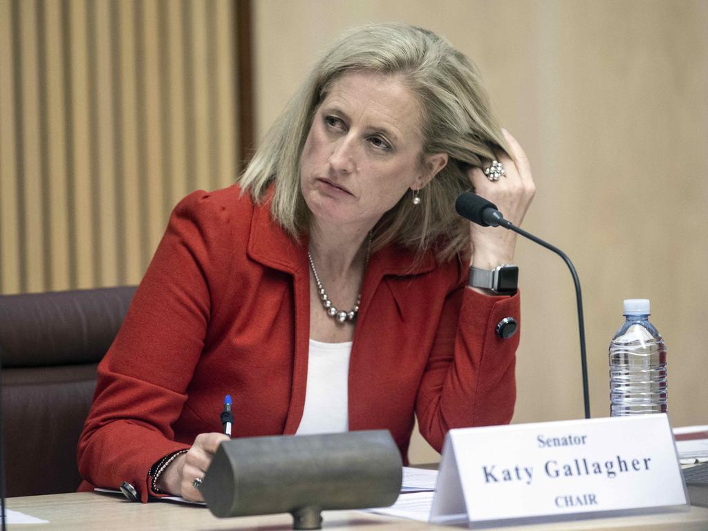 Senator Katy Gallagher has raised concerns about why it took the Prime Minister’s Department 70 days to respond ‘no’ to a question on notice. Picture: NCA NewsWire/Gary Ramage