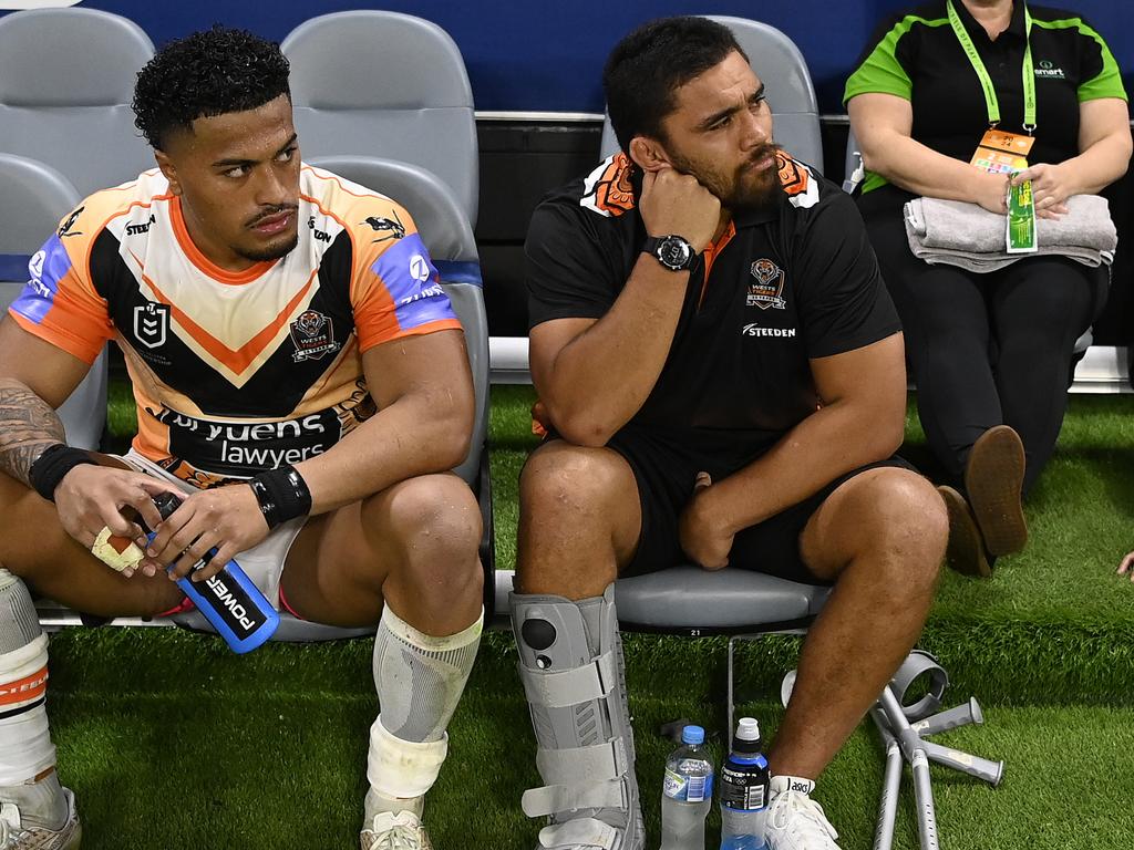 Isaiah Papali'i has been out with an ankle injury since round 12. Picture: Ian Hitchcock/Getty Images