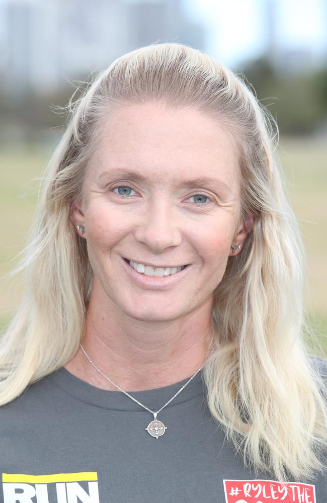 A trio of Gold Coast mums are banding together in the fight against brain cancer. Beau Kemp is one of the organisers for Sunday's Walk for Brain Cancer at Broadwater Parklands in an effort to build awareness of the deadly disease. Picture Glenn Hampson