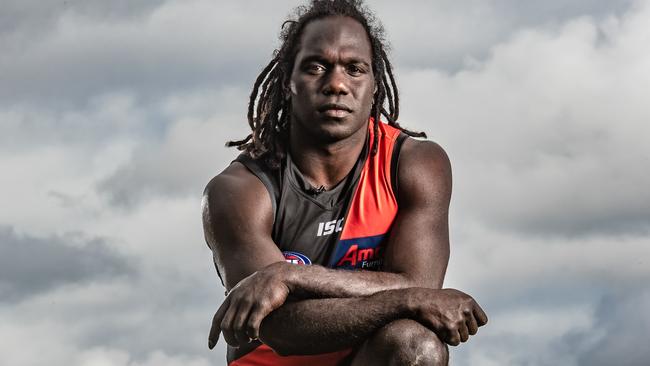 Anthony McDonald-Tipungwuti overcame extraordinary odds to live his dream. Picture: Jason Edwards