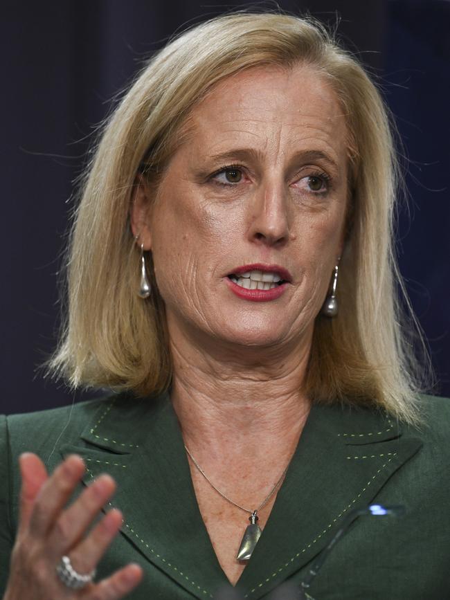 Finance Minister Katy Gallagher