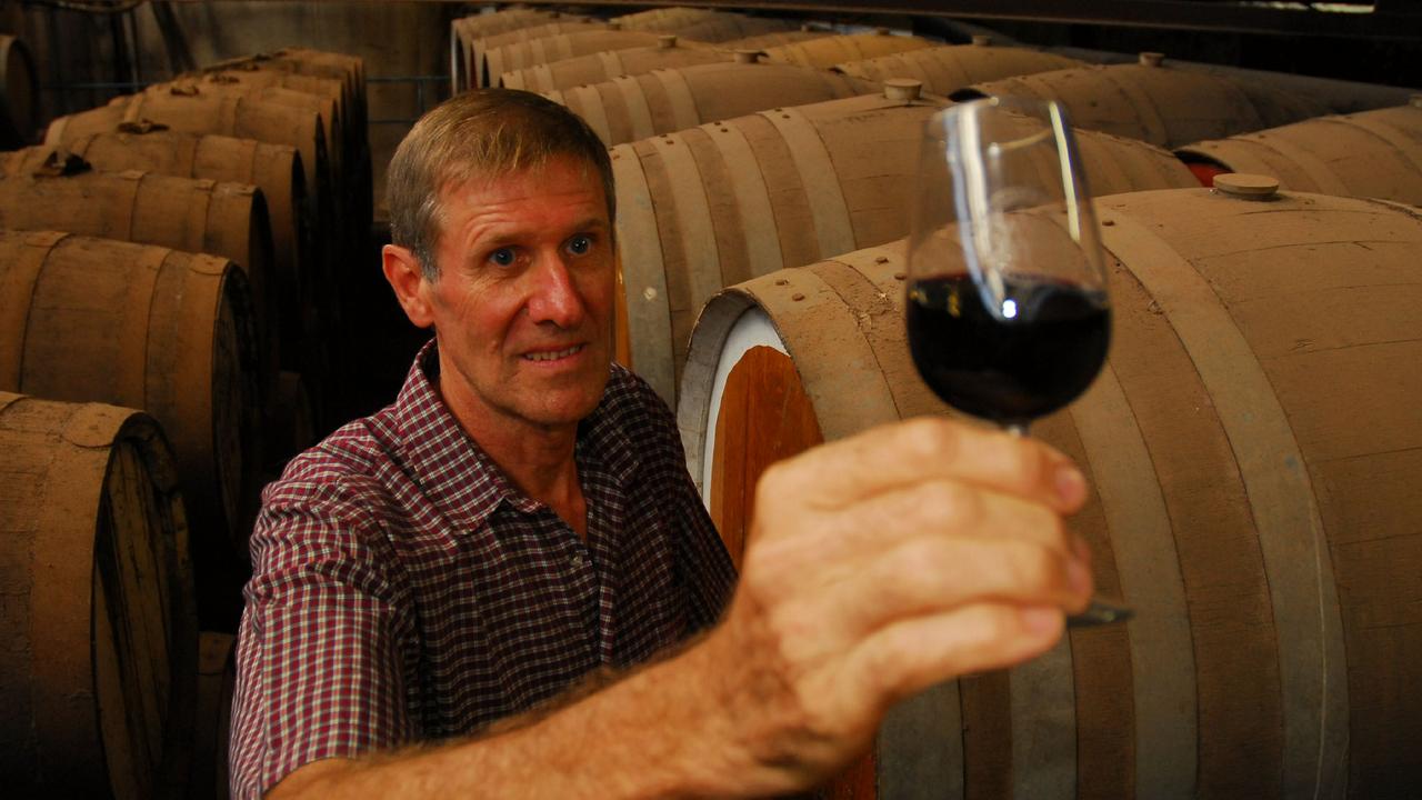 Former McWilliam’s Wines chairman Doug McWilliam, pictured in 2007 in Hanwood, near Griffith.