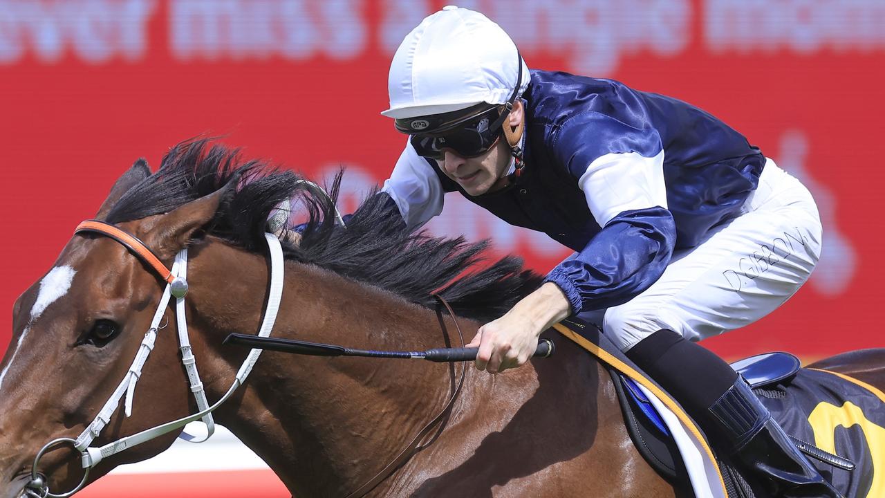 Dylan Gibbons partners the Kriss Lees-trained Ting Tong at Canterbury. Picture: Getty Images