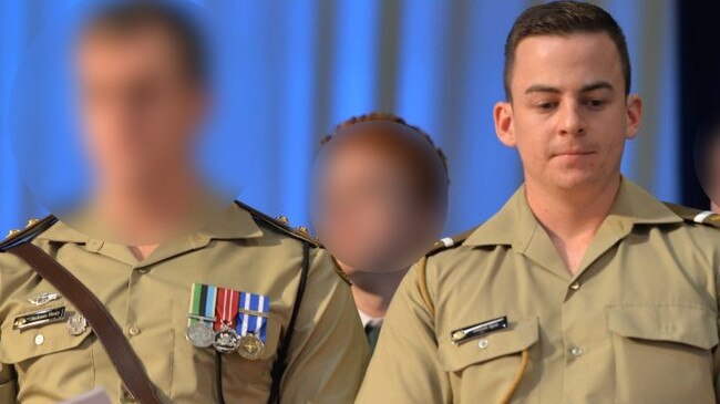 Former ADFA student Daniel Igoe, pictured, was sentenced for sending video of a drunken threesome to other students. Picture: Supplied