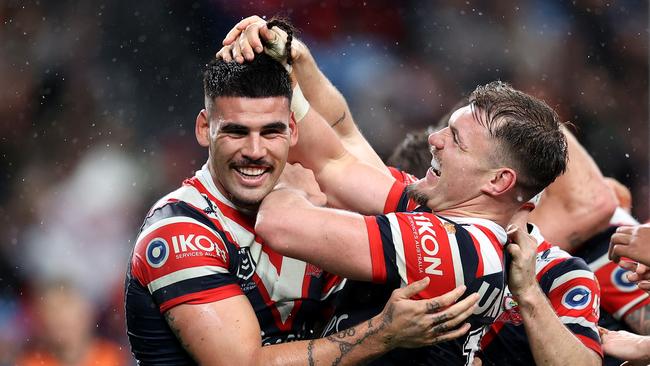 Terrell May is expected to sign a three-year deal to join the Wests Tigers. Picture: Brendon Thorne/Getty Images