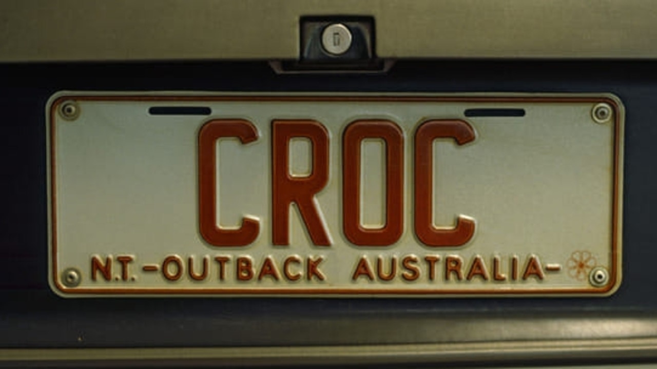 NT funny number plate, CROC. Picture: Facebook / Debbie Bayes