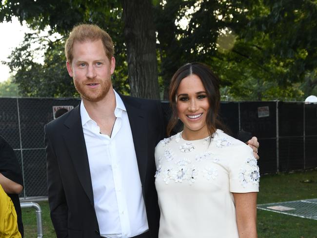 Meghan Markle and Prince Harry pictured in New York last month. Picture: Getty Images for Global Citizen