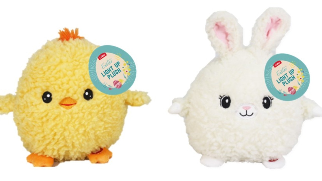 The Easter Light Up chicken and bunny toys have been recalled. Picture: Supplied