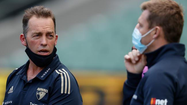 Alastair Clarkson is Hawthorn’s longest-serving coach. Picture: Michael Willson/AFL Photos via Getty Images