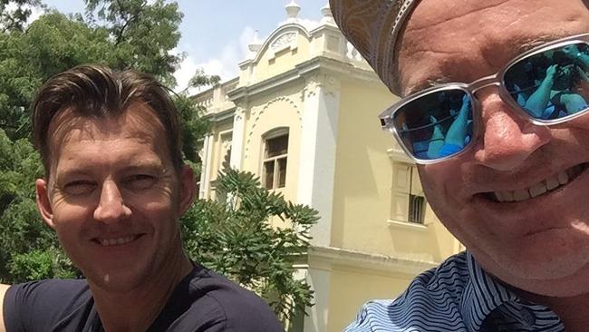 Brett Lee tried desperately to save Dean Jones’ life after the former Test star had a massive heart attack in Mumbai.