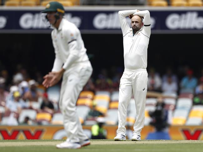 Nathan Lyon averages over 50 with the ball against Pakistan.