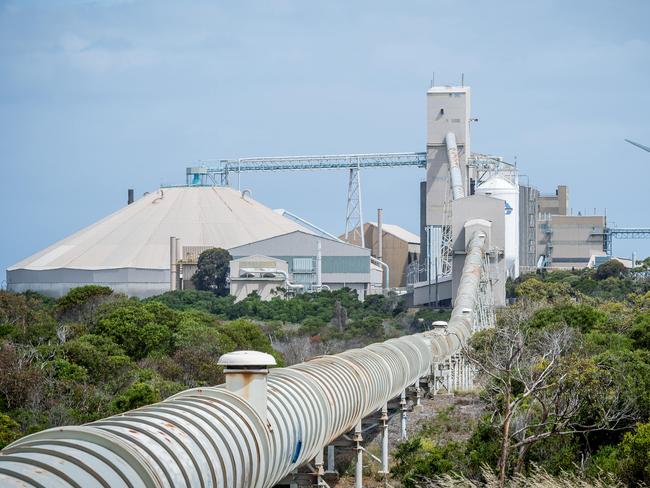 Portland's Alcoa aluminium smelter may be shutting down. Picture: Jake Nowakowski