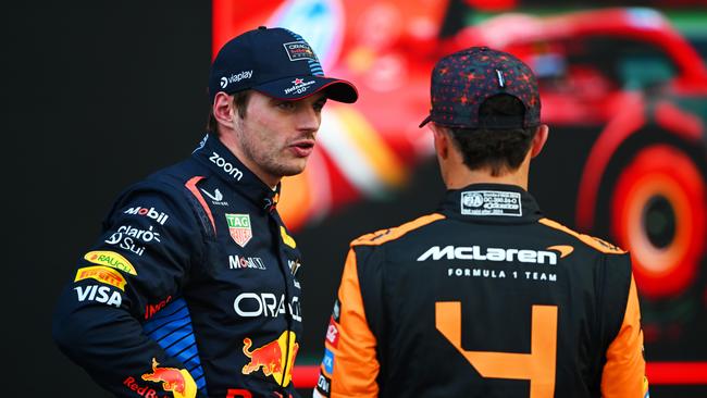 Max Verstappen and Lando Norris are locked in a fierce battle for the championship