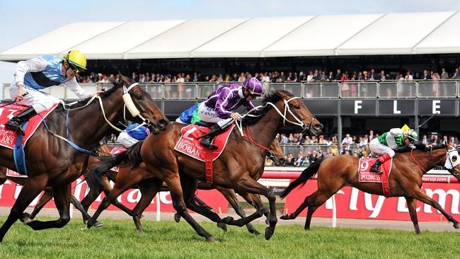 Flemington enjoyed a bumper spring racing carnival. (Photo by Vince Caligiuri/Getty Images)