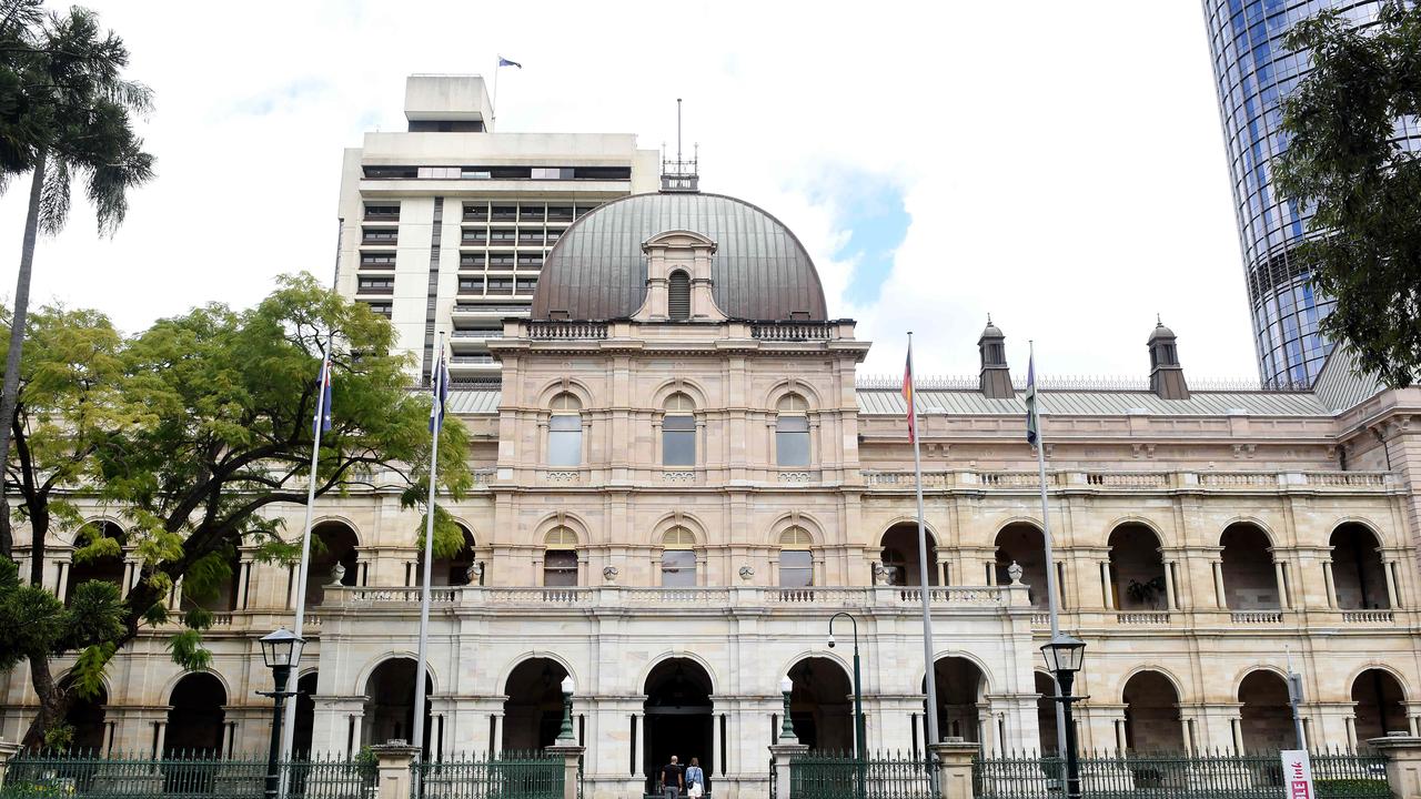 The Queensland Parliament building. Picture: NCA NewsWire/John Gass