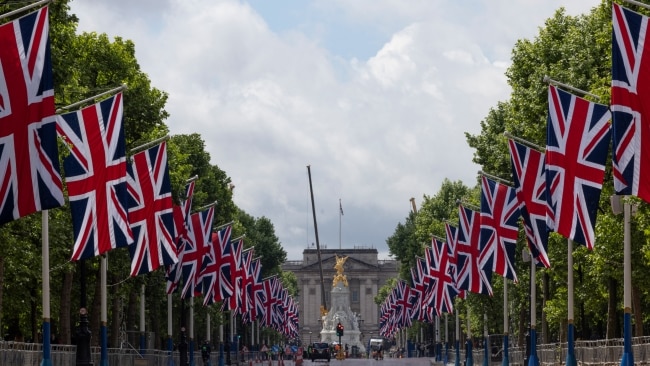 The Platinum Jubilee of Elizabeth II is being celebrated from June 2 to June 4, 2022, in the UK and Commonwealth to mark the 70th anniversary of the accession of Queen Elizabeth II on 6 February 1952.  Picture: Dan Kitwood/Getty Images