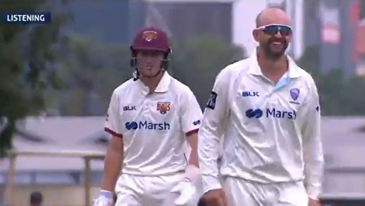 Nathan Lyon took a fresh approach to try and unsettle Marnus Labuschagne in the Sheffield Shield final.