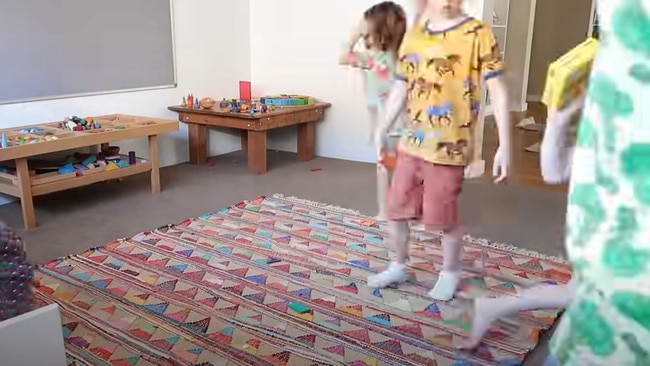 At about 4.30pm, the kids will begin to tidy up. Picture: YouTube