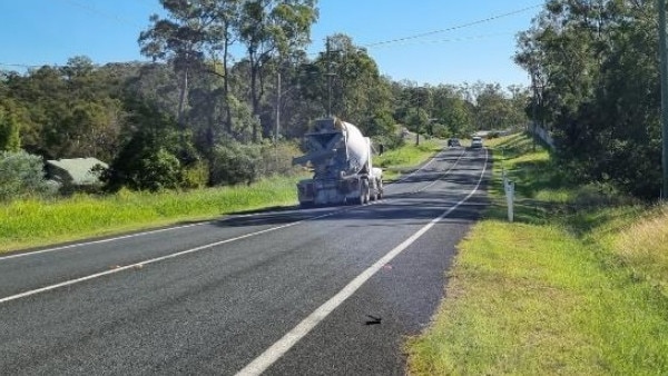 The busy Wuraga Rd at Holmview. Picture: State Infrastructure Department