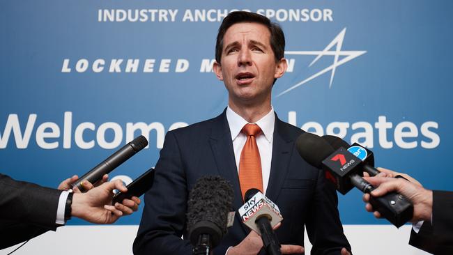 Education Minister Senator Simon Birmingham.