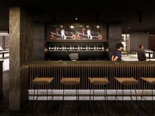 Designs for the new Currumbin RSL sports bar.