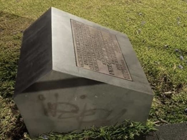 The vandalism has been described as “devastating” by the Liverpool RSL sub-branch.