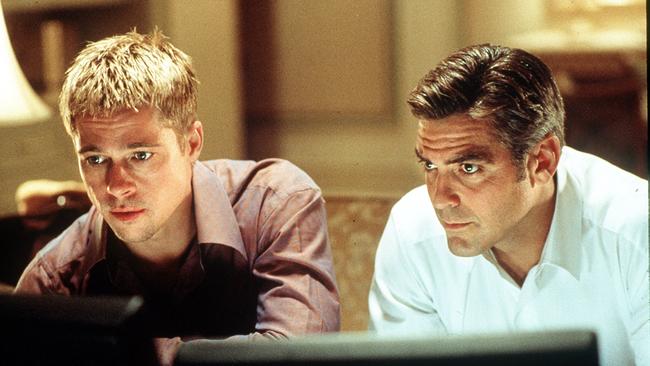 Pitt and Clooney from Ocean’s Eleven