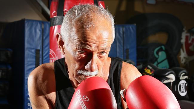 Henry said he learned to box at a young age and would often have violent confrontations with his alcoholic father.