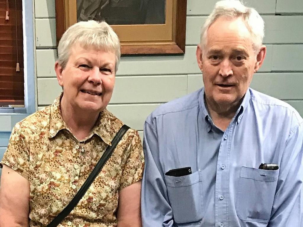 Korumburra pastor Ian Wilkinson and wife Heather Wilkinson. Heather passed away after ingesting poisonous mushrooms. Ian remains in hospital. Pic: Supplied (Facebook)