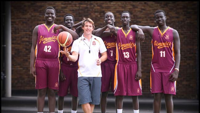 St James College Kirron Byrne, here in 2016, looking to take his team to another state title. Picture: Jamie Hanson