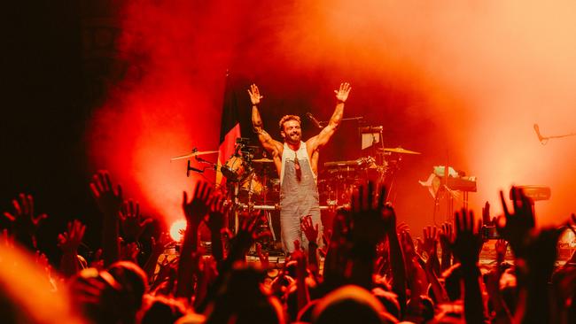 Xavier Rudd is coming off a strong performance in front of thousands headlining for Bluesfest in Byron Bay. Photo: Josh Hickie